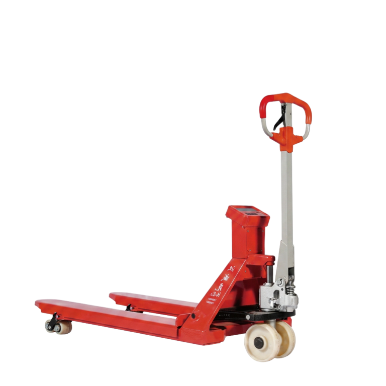 electronic scale manual pallet truck
