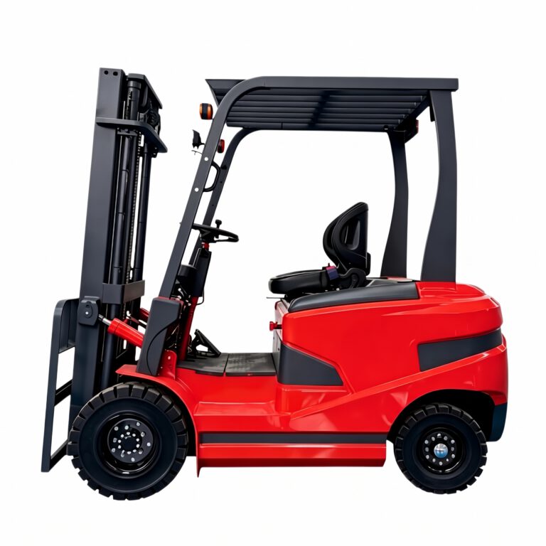 CFECPD15 four-wheel electric forklift side view
